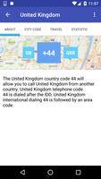 COUNTRY CODES ภาพหน้าจอ 1