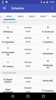 Bundesliga Schedule capture d'écran 2