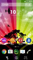 Peace Xperia Theme اسکرین شاٹ 1