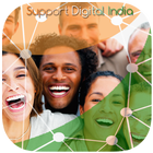 Digital India Photo Maker آئیکن