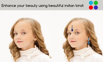 Indian Bindi Photo Maker الملصق