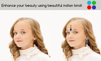 Indian Bindi Photo Maker poster