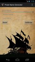 Pirate Name Generator Cartaz