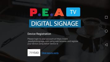 P.E.A TV poster