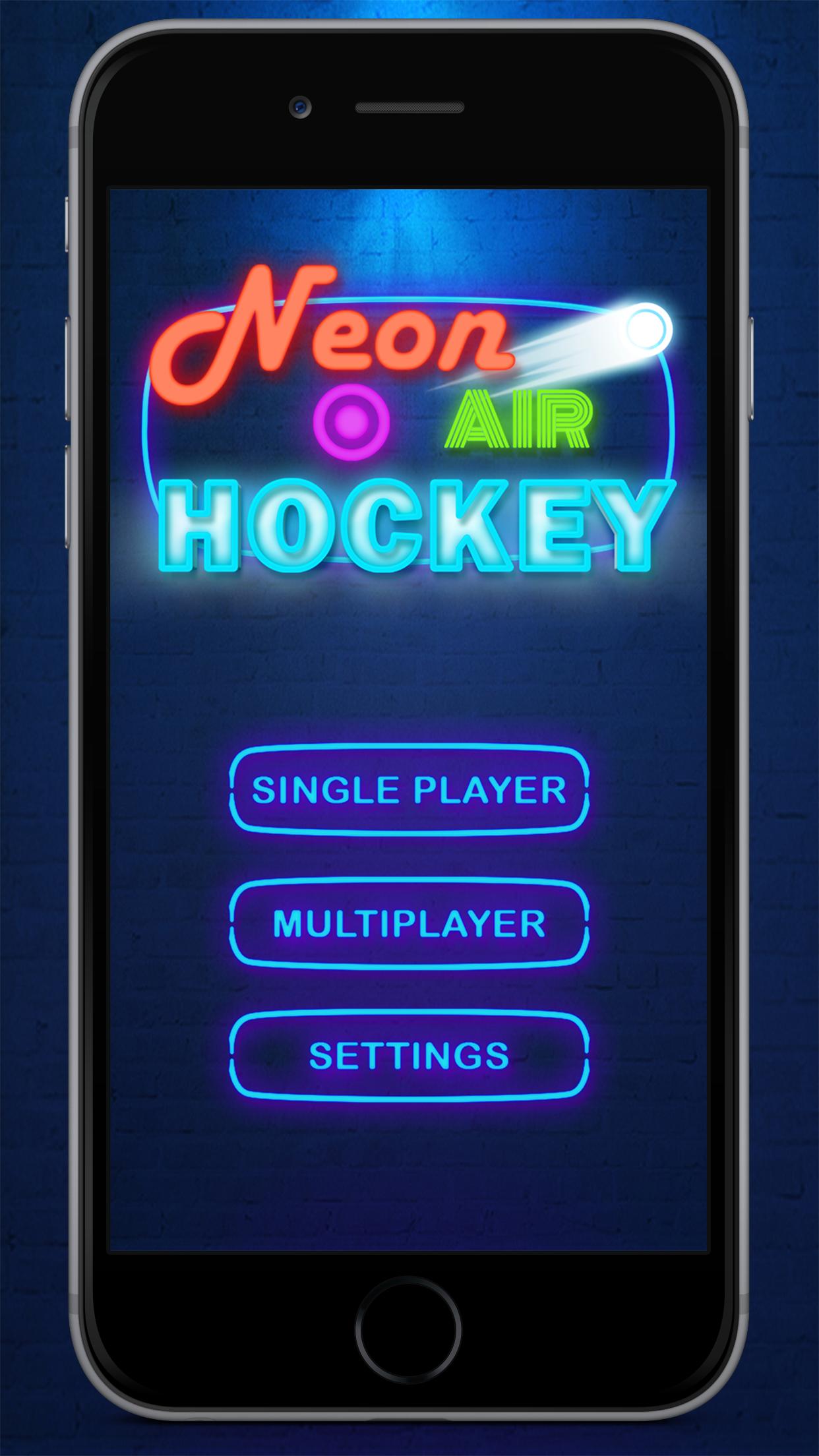 Air Hockey Neon Perfect Light For Android Apk Download - neon egg of light roblox