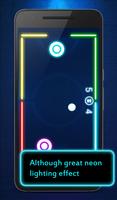 Hockey game - Neon Air Hockey تصوير الشاشة 3