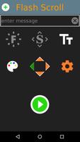 Flash Scroll: Text Scroller постер