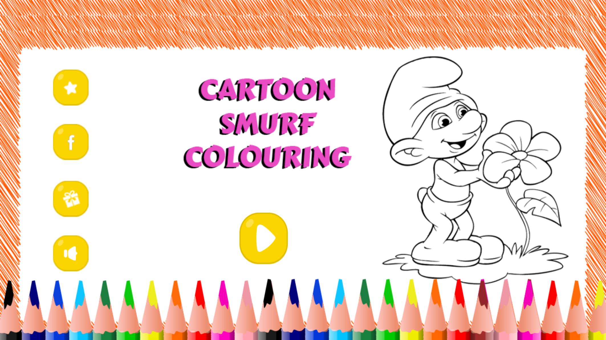 Dibujos Animados De Pitufos Para Colorear For Android Apk Download
