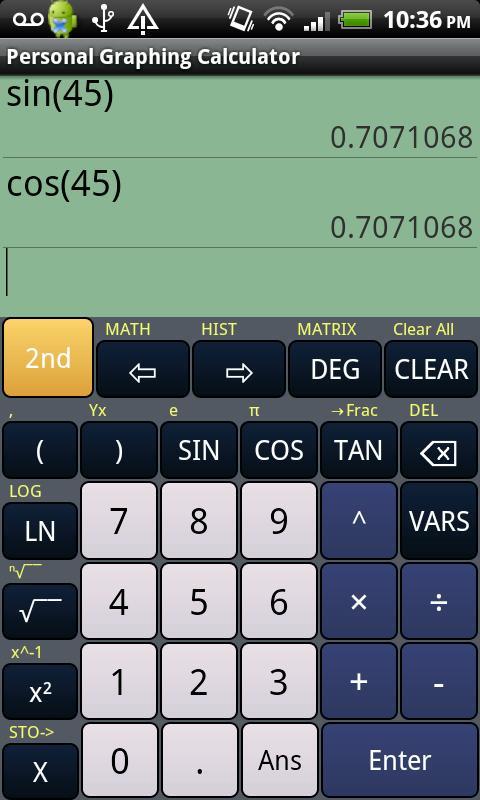 Graphing calculator Graphing calculator