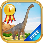 Dinosaur free kids app icône