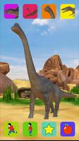 Dinosaur free kids app постер