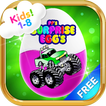 ”Monster Trucks Surprise Eggs For Kids 1-8 year old