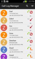 Call Log Manager স্ক্রিনশট 1