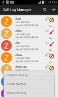 Call Log Manager স্ক্রিনশট 2