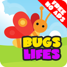 Peg Puzzle For Kids BugsLifes icon