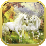 Pegasus and unicorn wallpapers icône