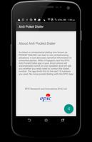 Anti Poket Dialer-poster