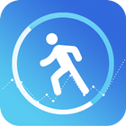 Pedometer Pro: count steps & calories burned أيقونة