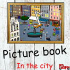 Picture book - In the city آئیکن