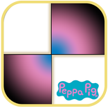 peepa piano tiles pig new