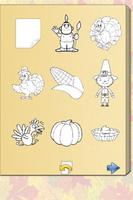 Thanksgiving Coloring Book! Ekran Görüntüsü 1