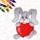 Valentines Coloring Book!-icoon