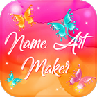 Name Art Maker - Name on pics 图标