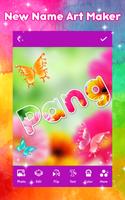 Name Art Maker - Name on pics screenshot 2