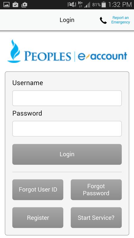 Peoples Natural Gas Payment Peoples Natural Gas Payment