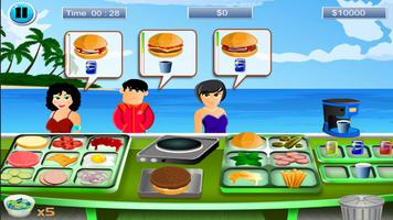 Indian Princess Burger Cooking Game 2017 screenshot 1