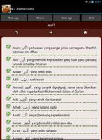 Nama Bayi Islami A-Z capture d'écran 3
