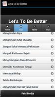 Let's to be Better syot layar 2