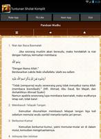Tuntunan Sholat Komplit captura de pantalla 2