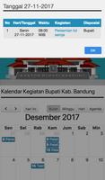 Agenda Bupati  Bandung اسکرین شاٹ 1