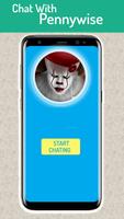 Chat With Pennywise Prank captura de pantalla 1