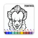 How To Color Pennywise - Penny wise Coloring Pages APK