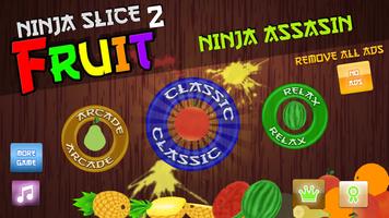 Ninja Slice Fruit 2 Affiche