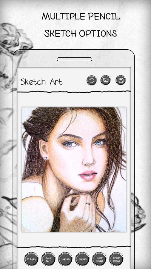 Pencil Sketch Art Photo Editor pour Android - Téléchargez l'APK