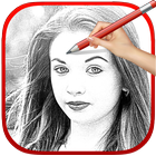 Pencil Sketch Image (Free) ไอคอน