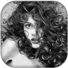 رسم صورتك بالقلم الرصاص أيقونة