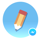 Pencil for messenger أيقونة