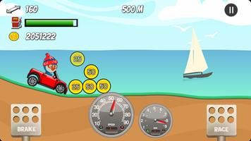 Piroro Hill Car Climb Racing Game Affiche
