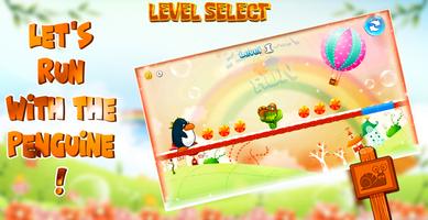 Penguin Adventure Run (ice,desert,candy) تصوير الشاشة 1