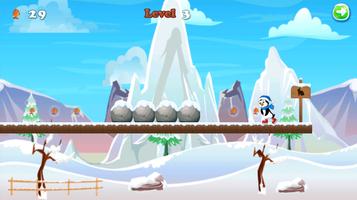 Penguin Run - Free Game capture d'écran 1