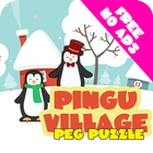Puzzle For Kids Penguin Pingu آئیکن