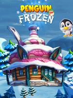 Penguin frozen match 3 الملصق