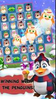 Penguin frozen match 3 تصوير الشاشة 1