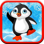 Penguin Throw Game:Kids -FREE! أيقونة