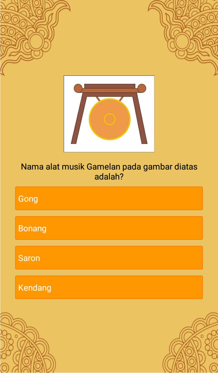 Nama Nama Alat  Musik  Gamelan  Jawa Berbagai Alat 