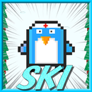 Penguin skiing game APK